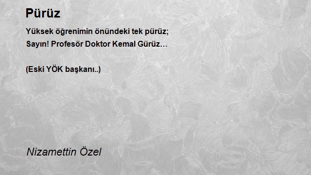 Nizamettin Özel