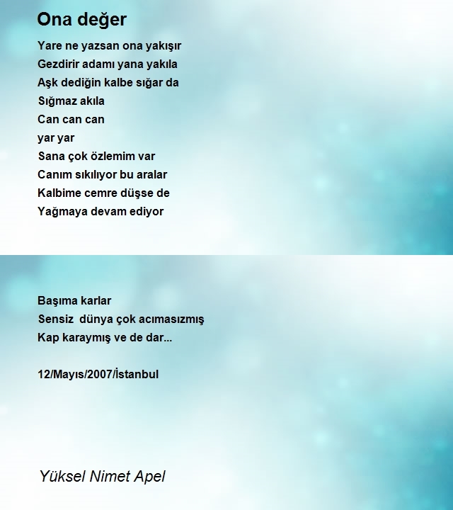 Yüksel Nimet Apel