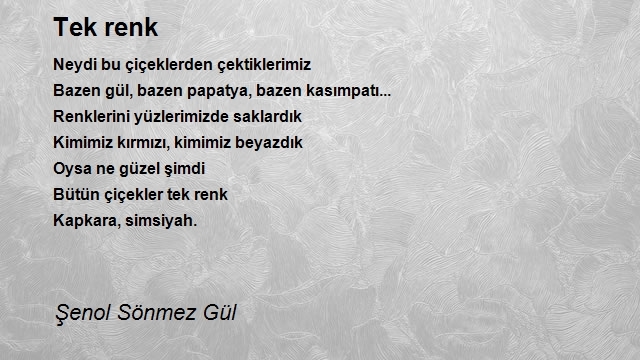 Şenol Sönmez Gül