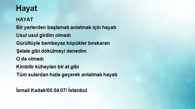 İsmail Kadak