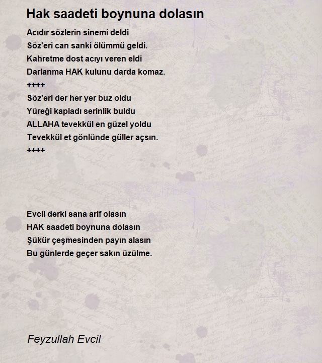 Feyzullah Evcil