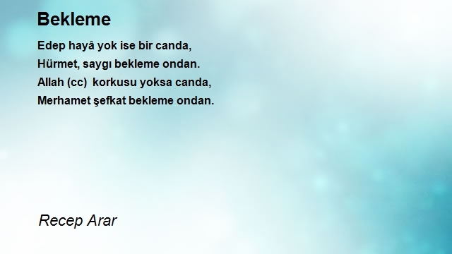 Recep Arar