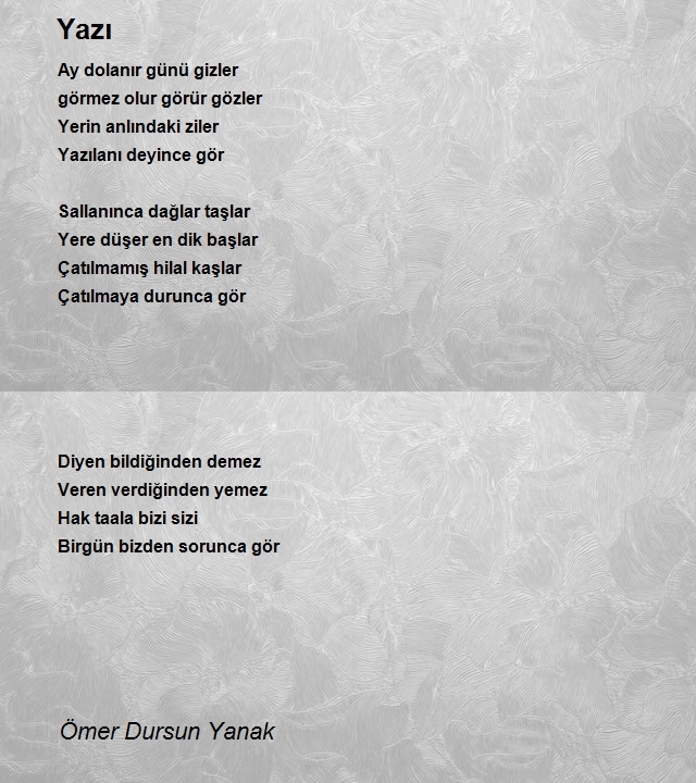 Ömer Dursun Yanak