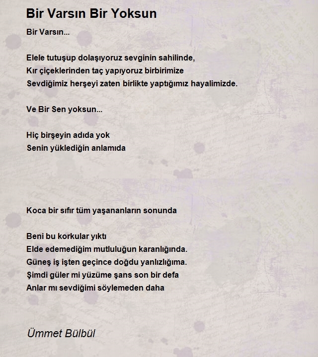 Ümmet Bülbül 