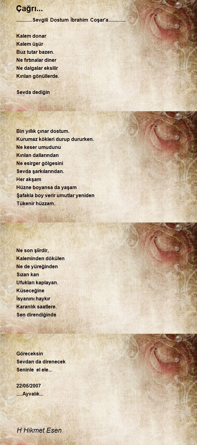 H Hikmet Esen