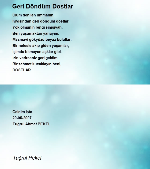 Tuğrul Pekel