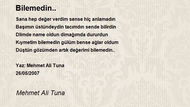 Mehmet Ali Tuna