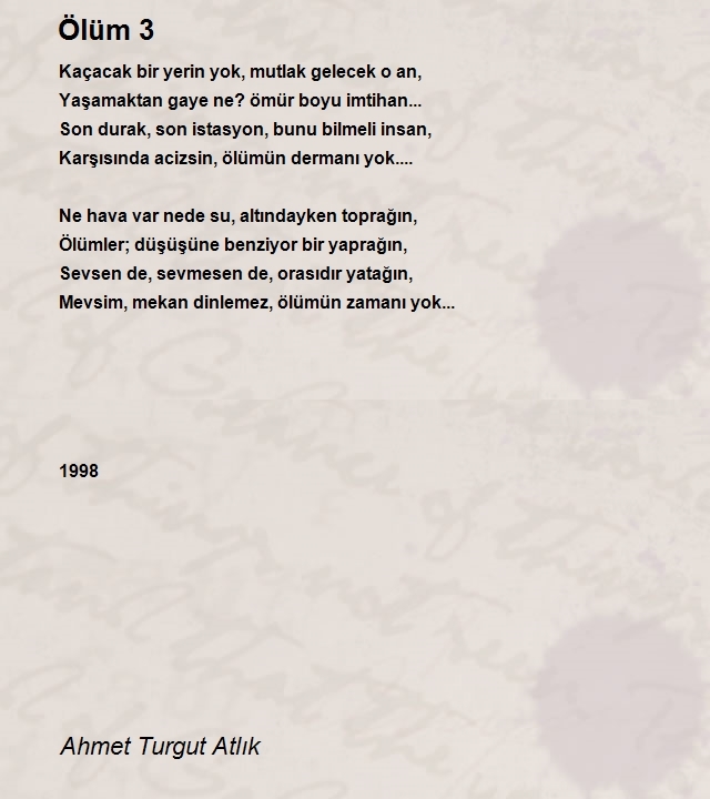 Ahmet Turgut Atlık