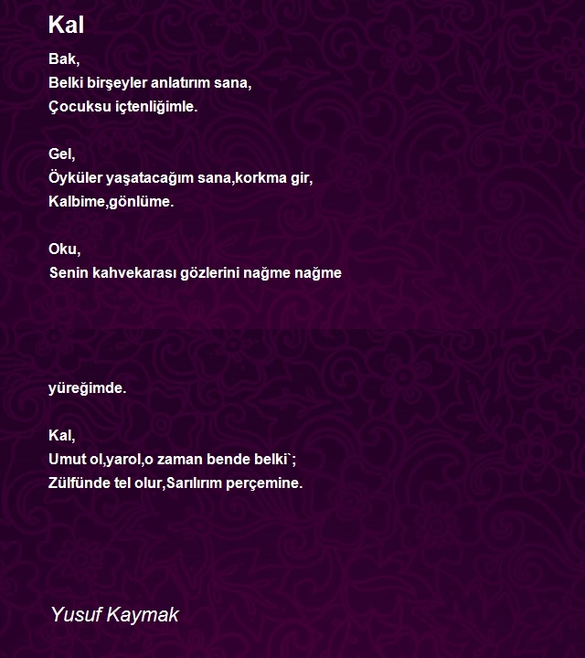 Yusuf Kaymak