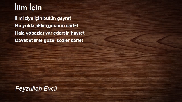 Feyzullah Evcil