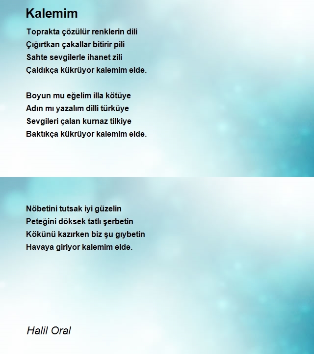 Halil Oral