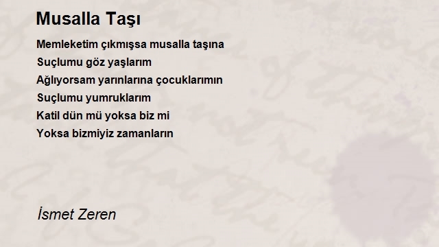 İsmet Zeren