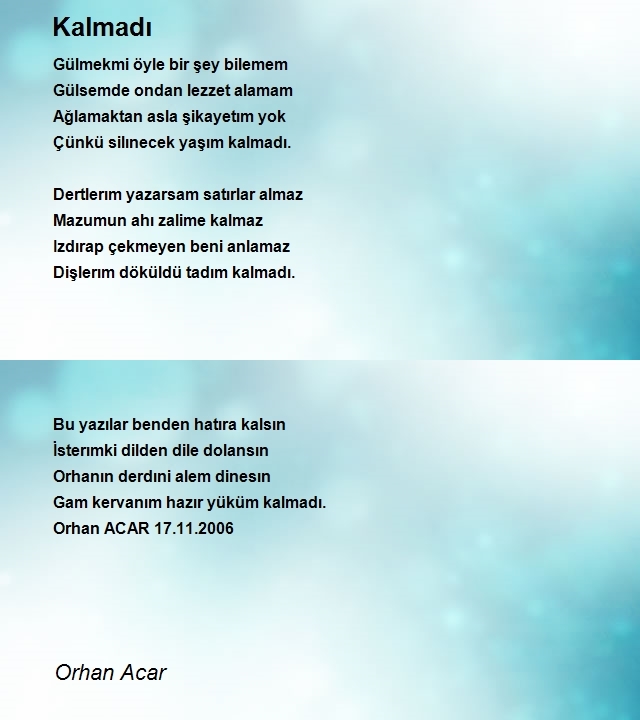 Orhan Acar