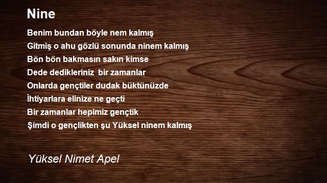 Yüksel Nimet Apel