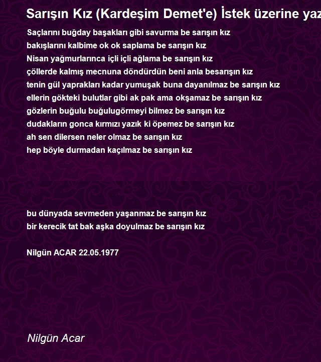 Nilgün Acar 