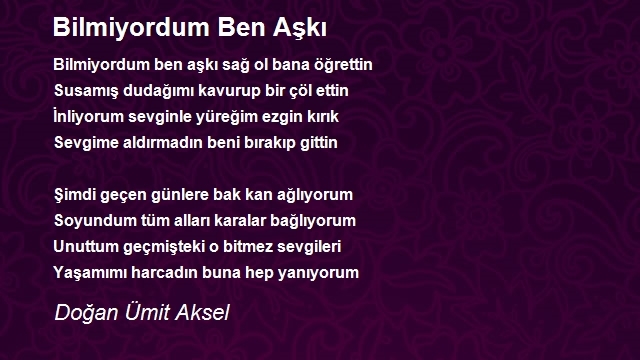 Doğan Ümit Aksel