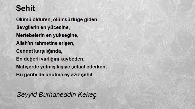 Seyit Burhaneddin Kekeç