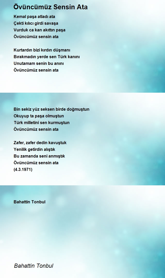 Bahattin Tonbul