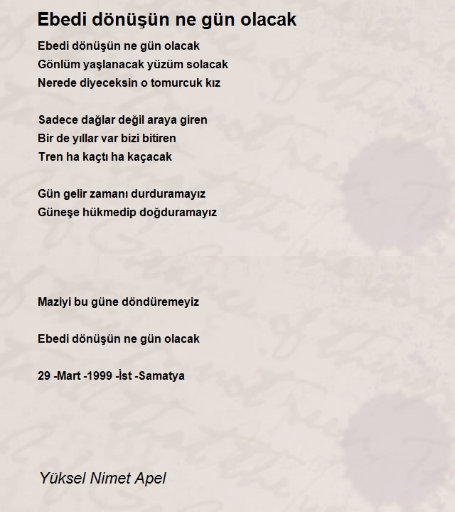 Yüksel Nimet Apel