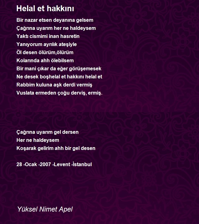 Yüksel Nimet Apel