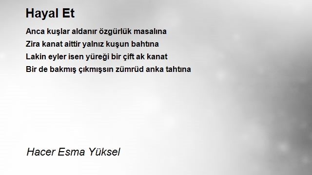 Hacer Esma Yüksel