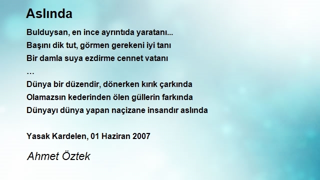 Ahmet Öztek