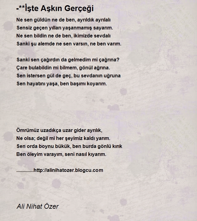 Ali Nihat Özer