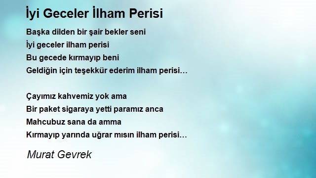 Murat Gevrek