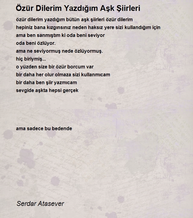 Serdar Atasever