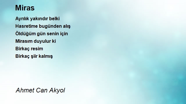 Ahmet Can Akyol