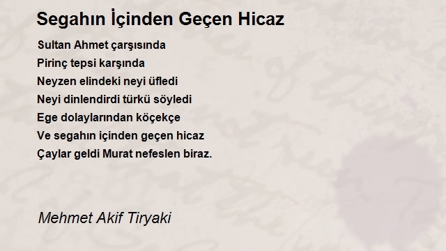 Mehmet Akif Tiryaki