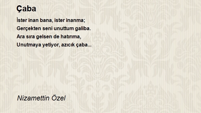 Nizamettin Özel