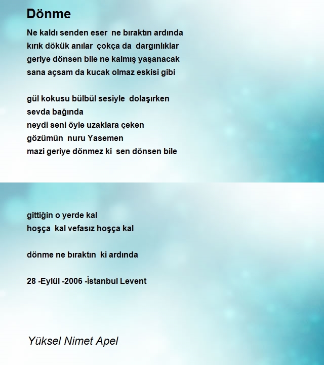 Yüksel Nimet Apel