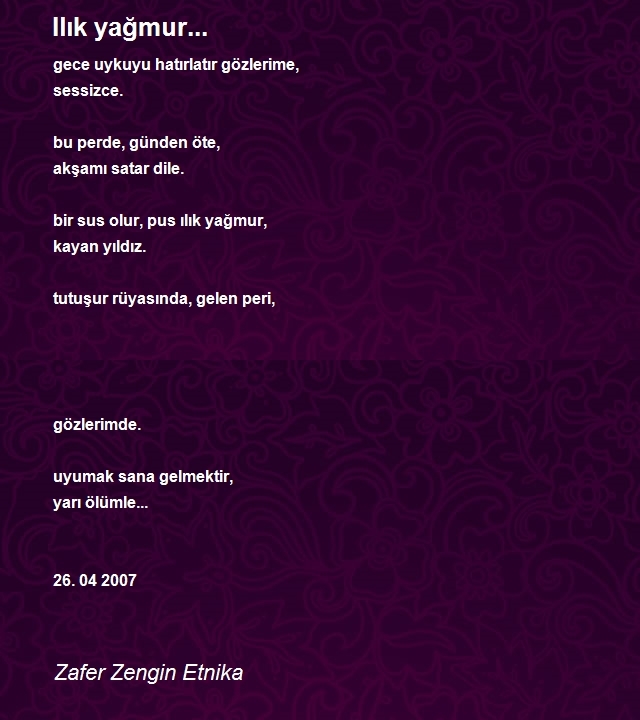 Zafer Zengin Etnika