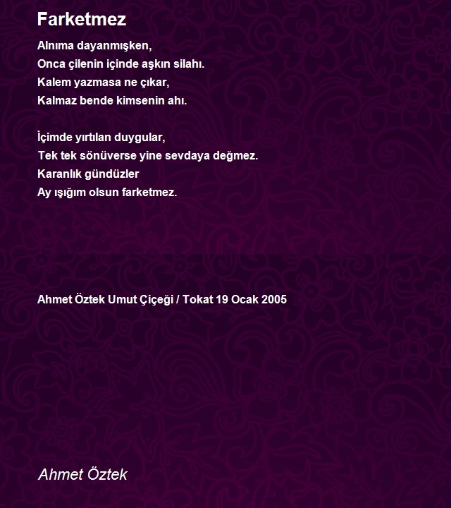 Ahmet Öztek