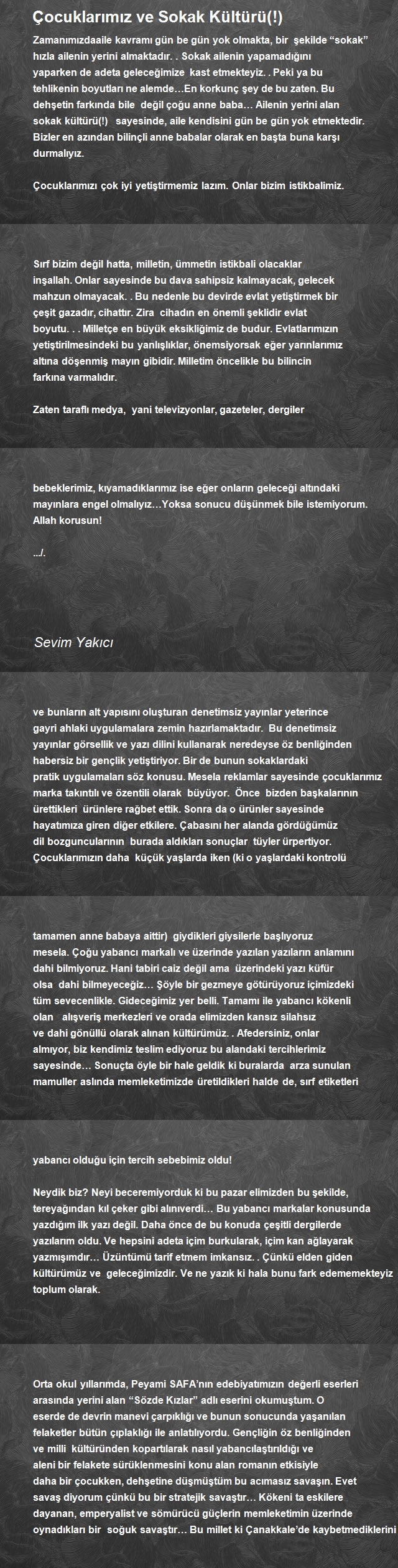 Sevim Yakıcı