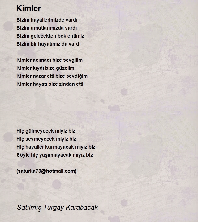 Satılmış Turgay Karabacak