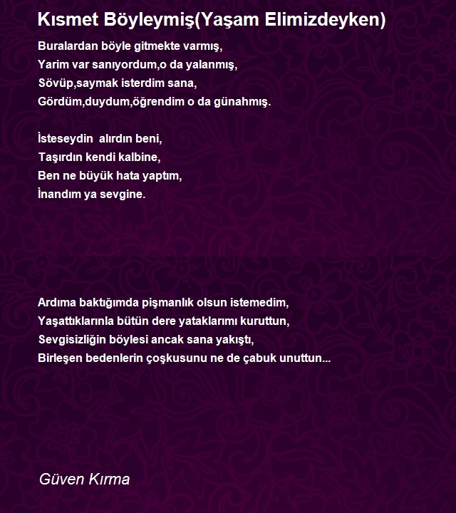 Güven Kırma