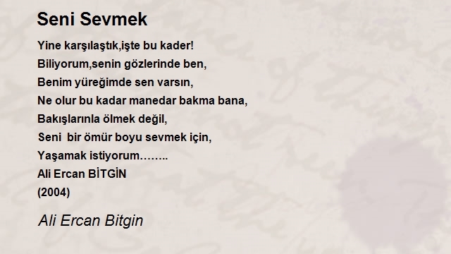 Ali Ercan Bitgin