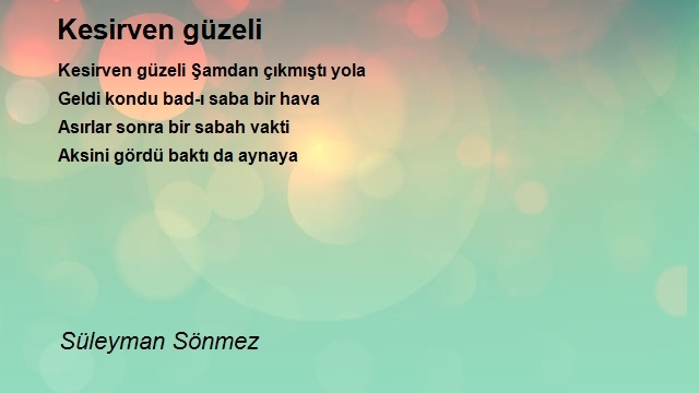 Süleyman Sönmez