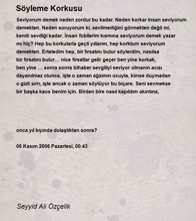 Seyyid Ali Özçelik