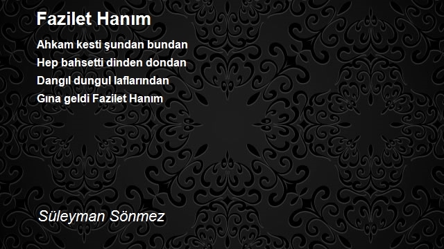 Süleyman Sönmez