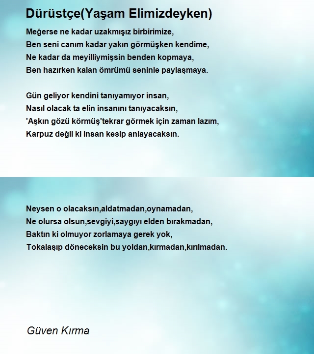 Güven Kırma