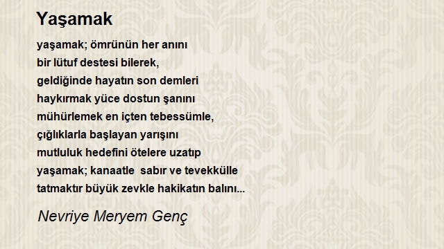 Nevriye Meryem Genç