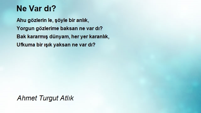 Ahmet Turgut Atlık