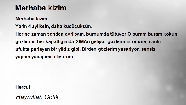 Hayrullah Celik