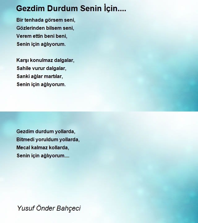 Yusuf Önder Bahçeci