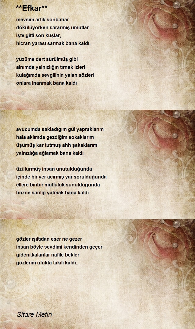 Sitare Metin