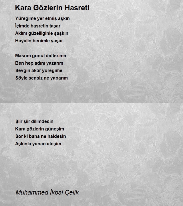 Muhammed İkbal Çelik