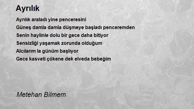 Metehan Bilmem